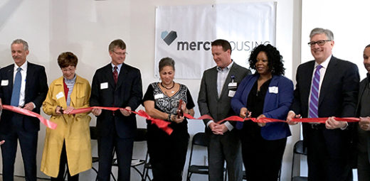 On April 19, 2018, Mercy Housing Lakefront celebrated the grand opening of River Station Senior Residences, our new senior independent living community in Kankakee, IL.