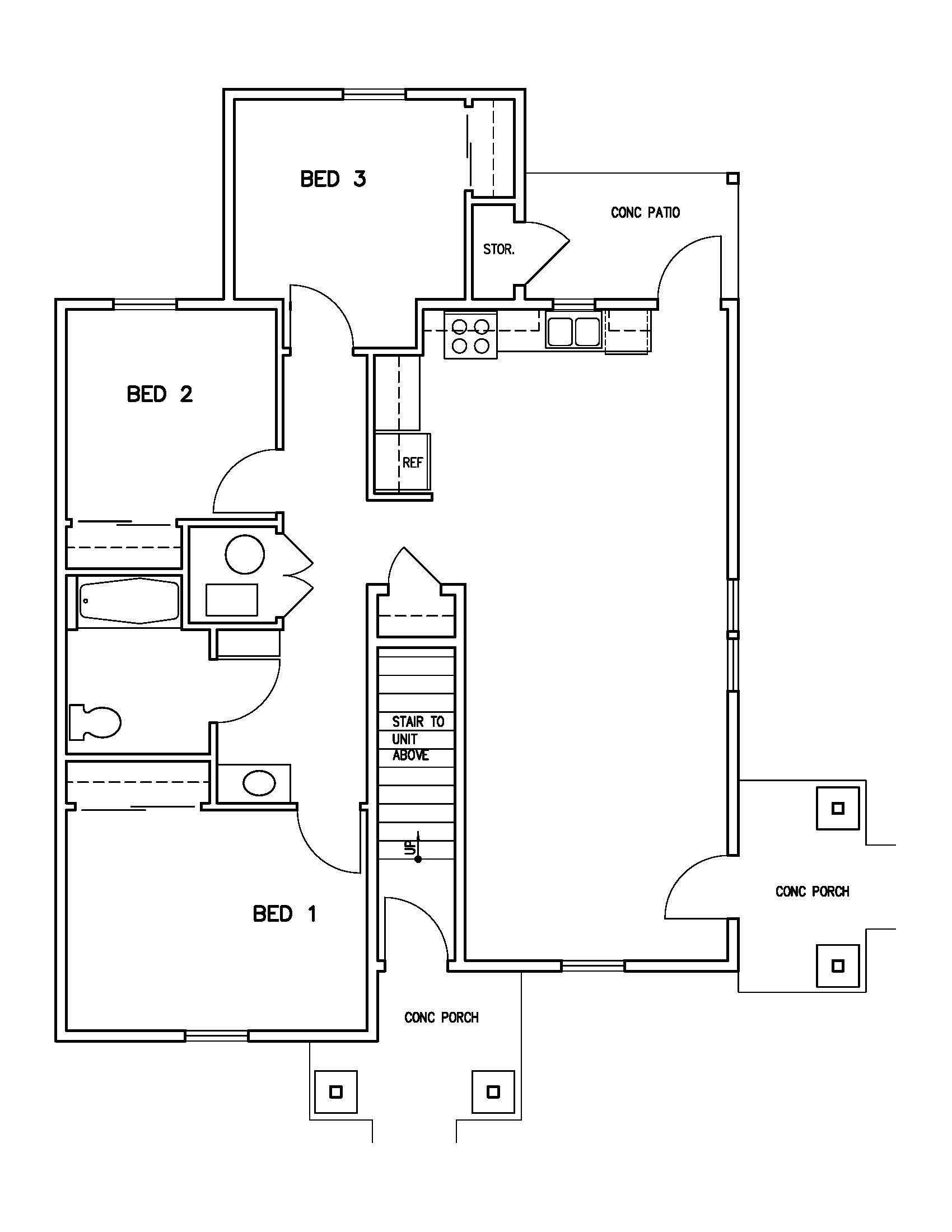 Three-Bedroom