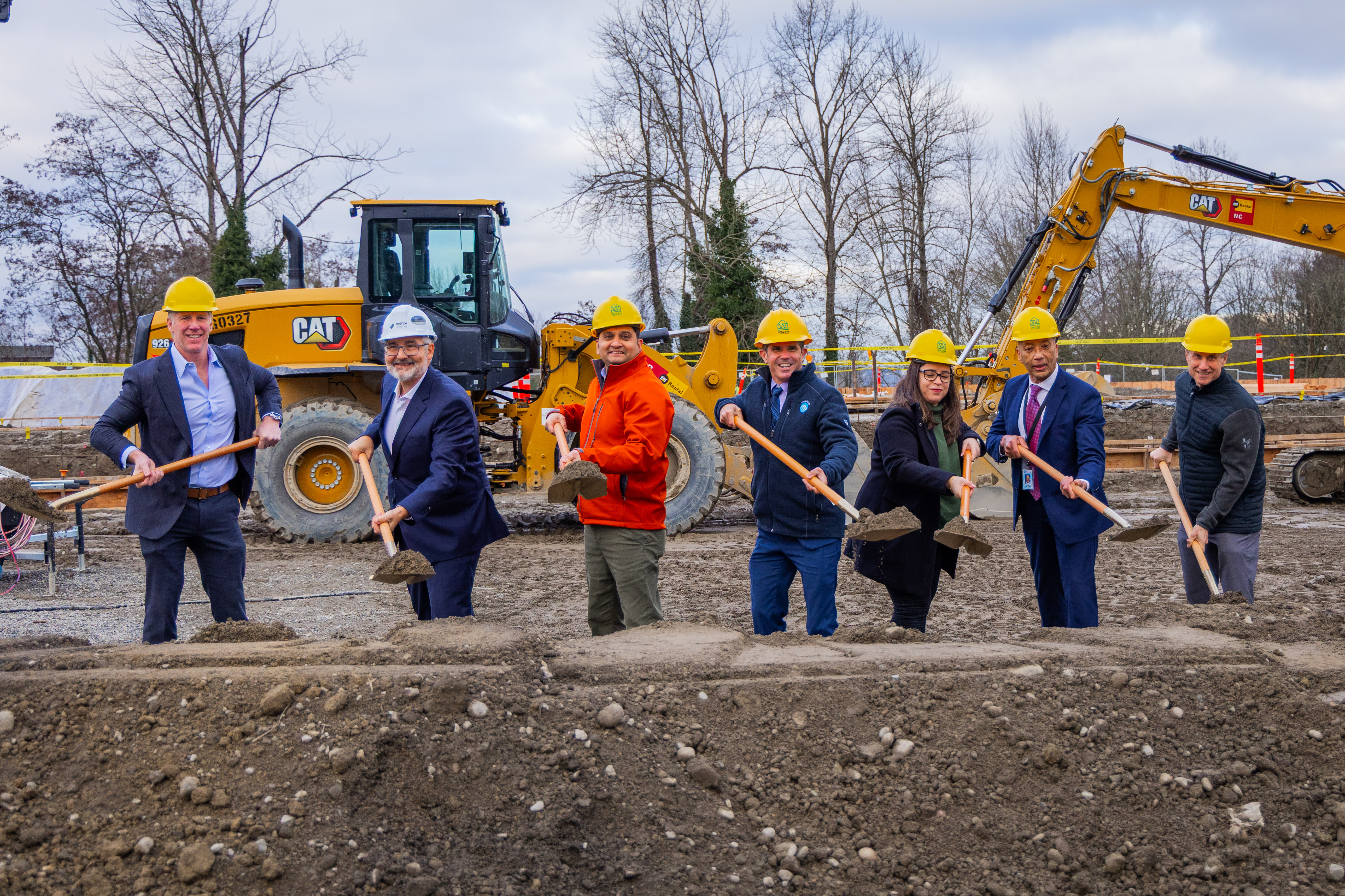 Breaking ground at 35th & Pacific